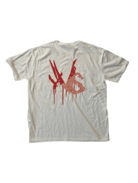 Image 2 of Red/White Moon Thief Tee