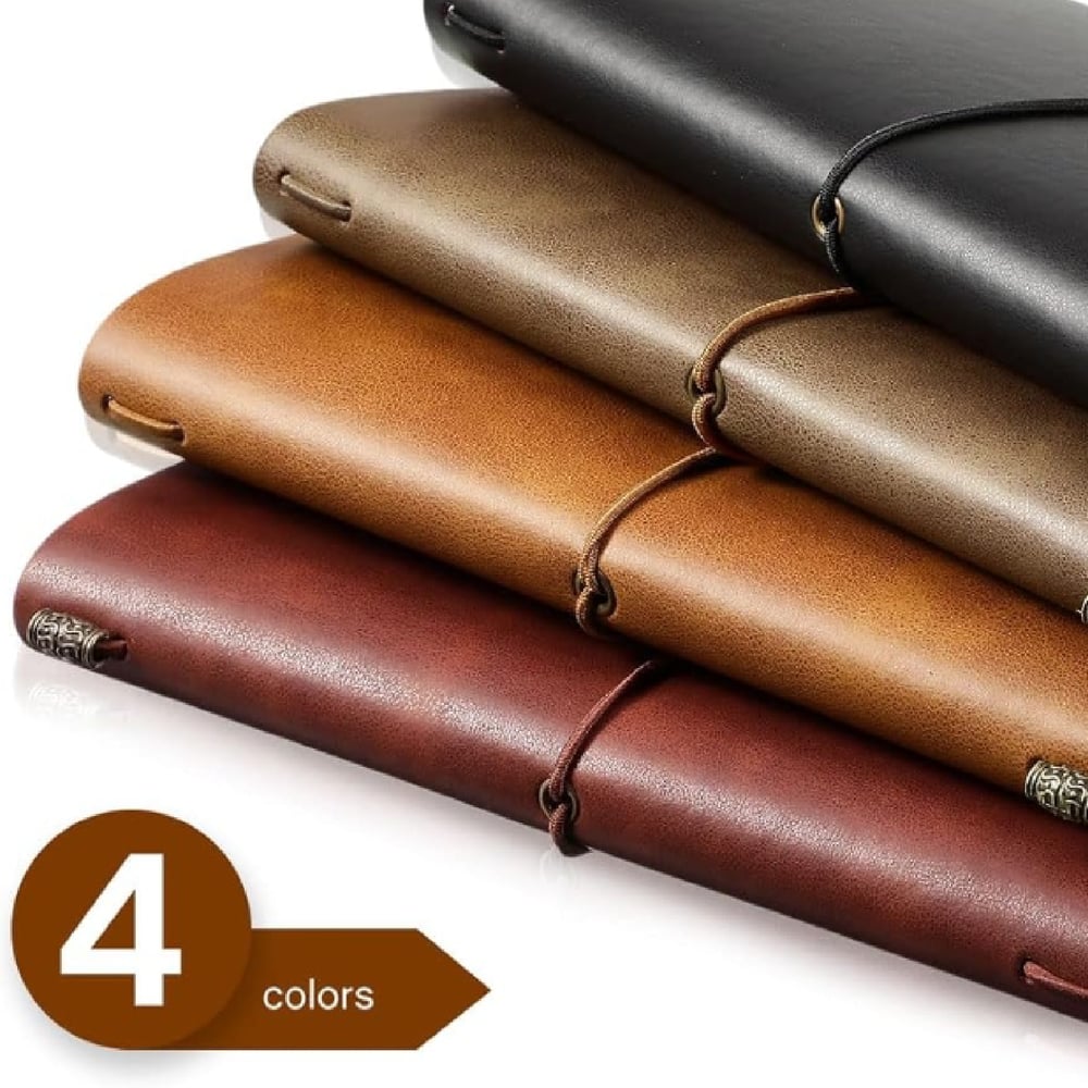 Image of FYM Faux Leather Vintage Notebook