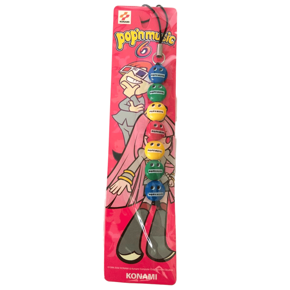 pop'n music character strap