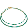 One of a Kind - Set of 2 Turquoise Green Necklaces