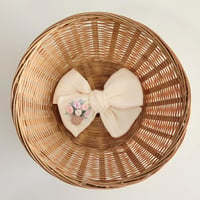 Image 1 of Wanderful Basket // Embroidered Bows