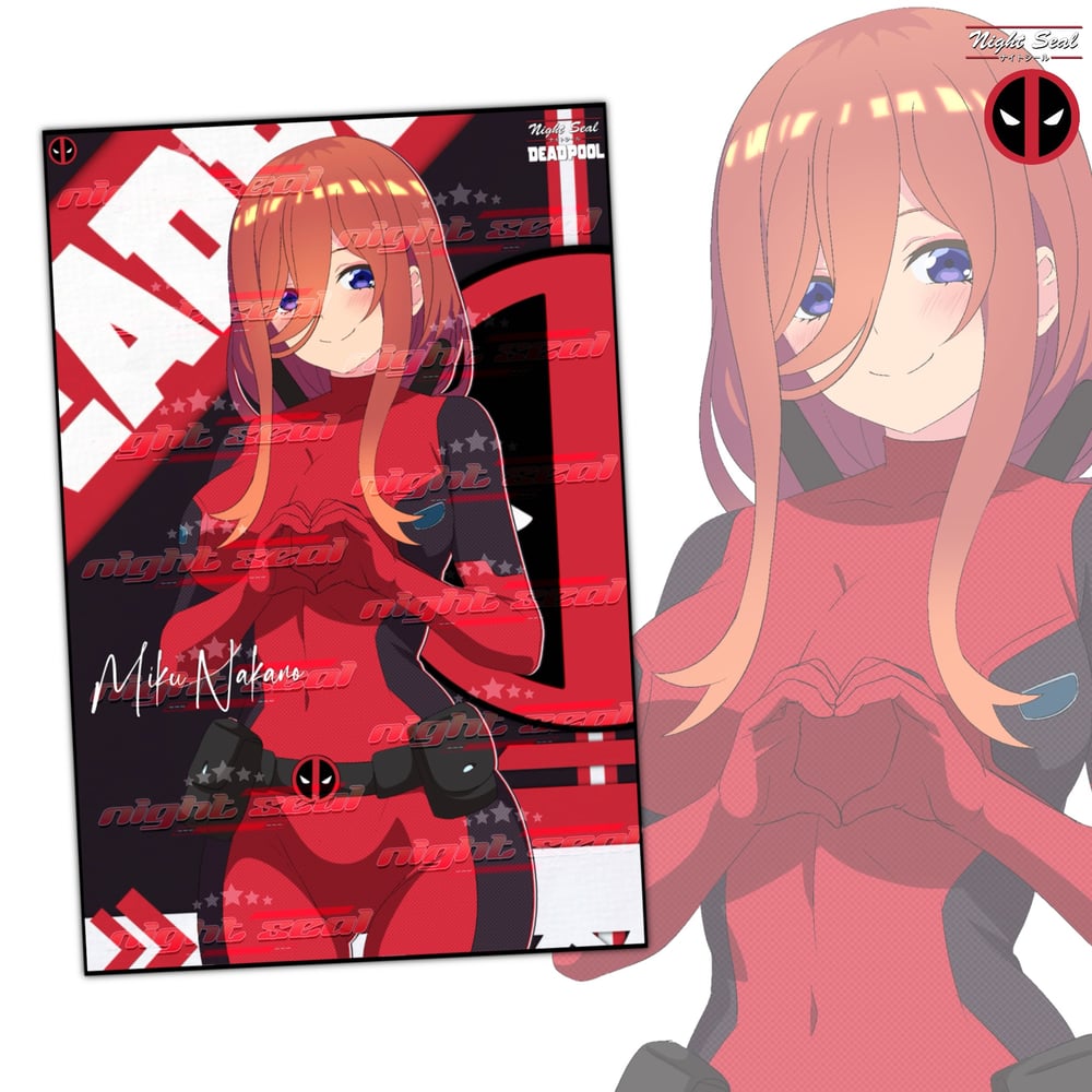 Image of DEAD POOL V.1 x WAIFUS