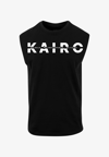 TANK BASIC FITNESS - BLANCO/NEGRO