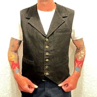 Image 1 of Denim 3 pocket Vest