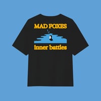 Image 2 of Mad Foxes - Inner Battles Tshirt - Black