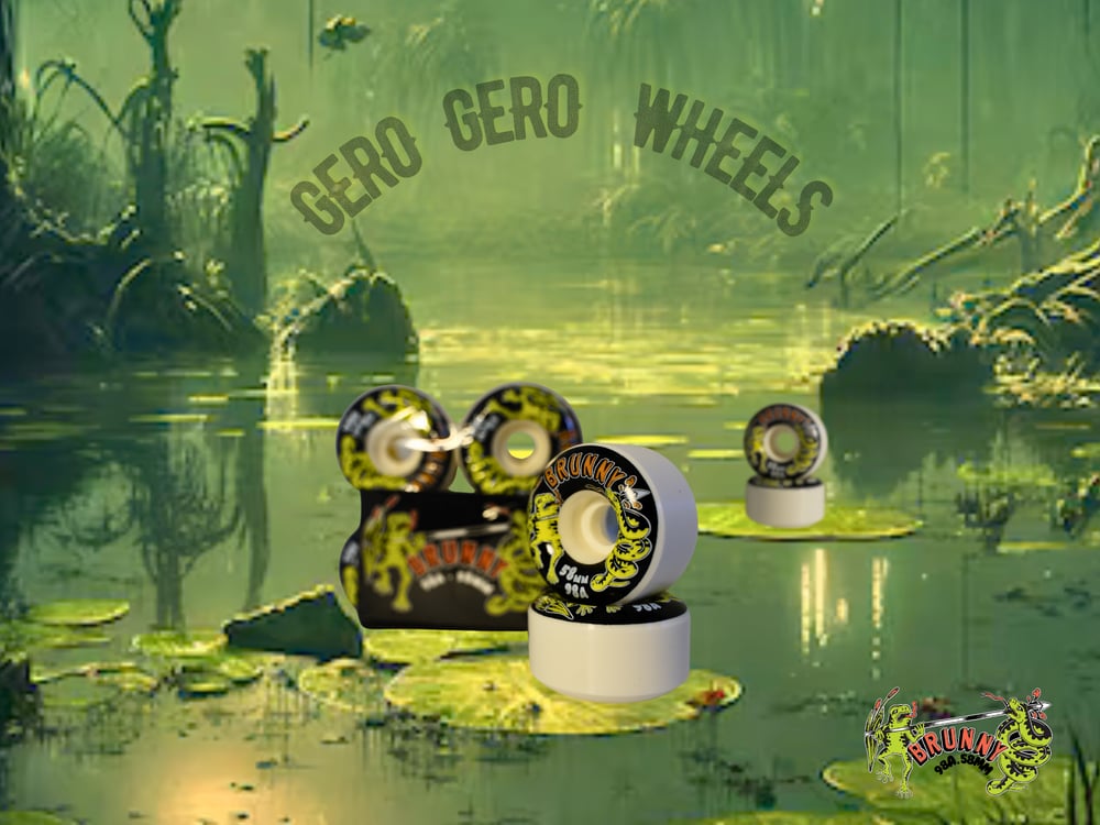 8 WHEELS PACK Gero Gero Wheels 58mm 98a