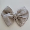 Hazelnut // Personalised Bow