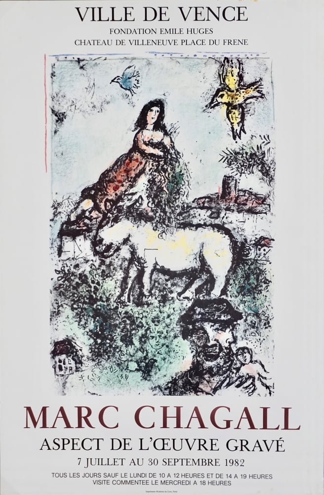 Image of poster / chagall