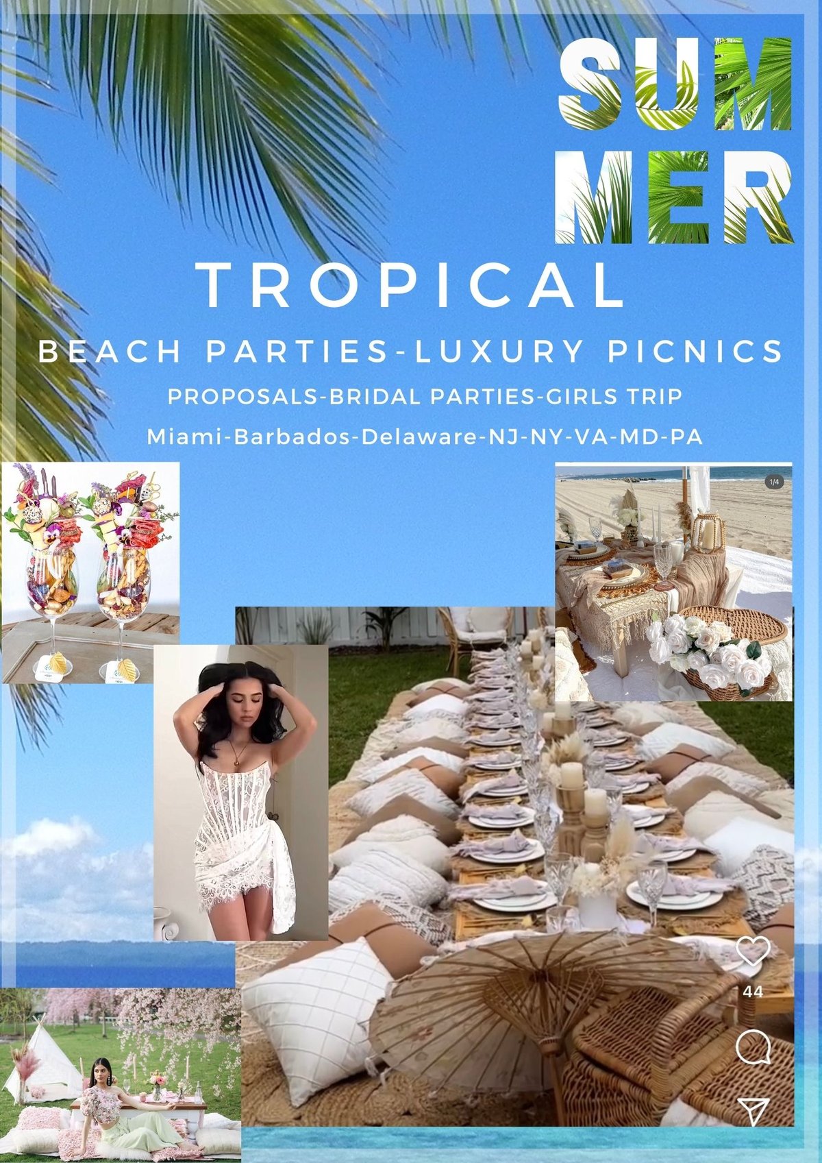 Beach Party-Luxury Picnics