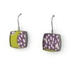 Seed Tray Drops - lime & purple