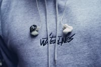 Image 4 of WATERLINES - Grey cozy AF hoodie 