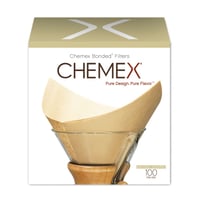 Filtres Chemex naturels - Taille 6 à 10 tasses