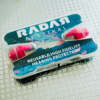 Image 1 of RADAR Festival x ACS Earplugs