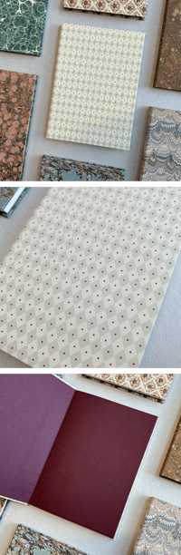 Image 4 of A5 Hard Cover Notebook - Printed Pattern