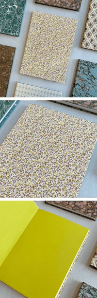 Image 3 of A5 Hard Cover Notebook - Printed Pattern