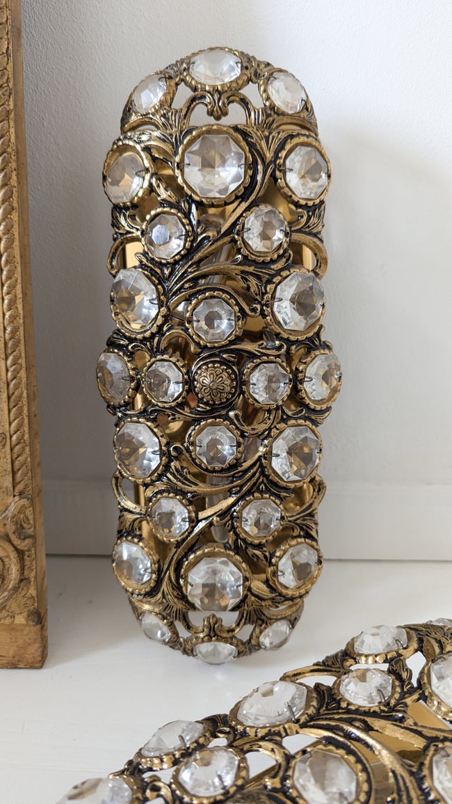 Paire d'appliques dlg Ernest Palm. Maison Palwa.