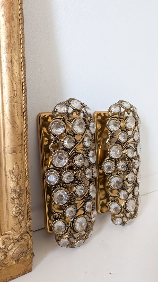 Paire d'appliques dlg Ernest Palm. Maison Palwa.