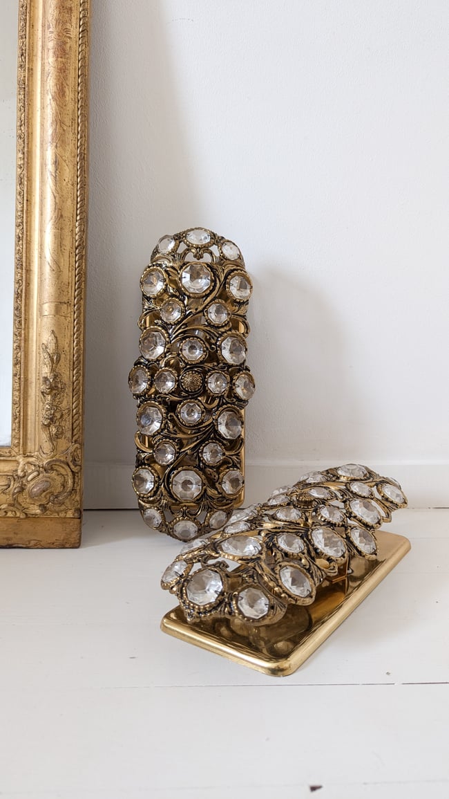 Paire d'appliques dlg Ernest Palm. Maison Palwa.