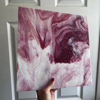 Image 4 of Armstrong 106-DS Opal/Clear/Pink/Streaky 12"x12"