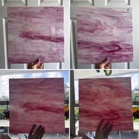 Image 3 of Armstrong 106-DS Opal/Clear/Pink/Streaky 12"x12"