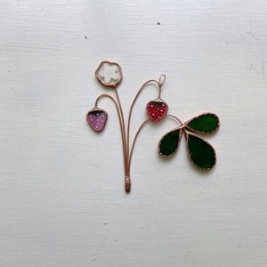 Image of Strawberry Suncatcher no.2  - Summer in the Shire