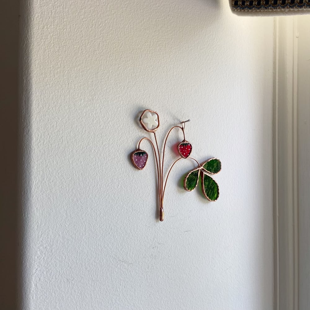 Image of Strawberry Suncatcher no.2  - Summer in the Shire