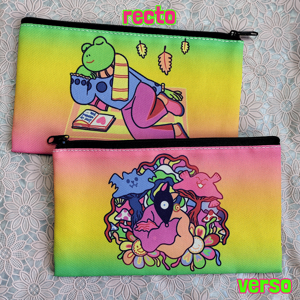 Lil witches in Autumn~ 🦇 (Trousse / Pencil cases)