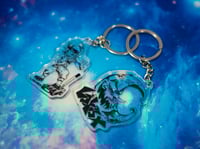 Image 2 of LOKISX Sparkle Keychains