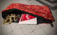 Image 2 of Chinese Golden Dragon Zippered Pouch