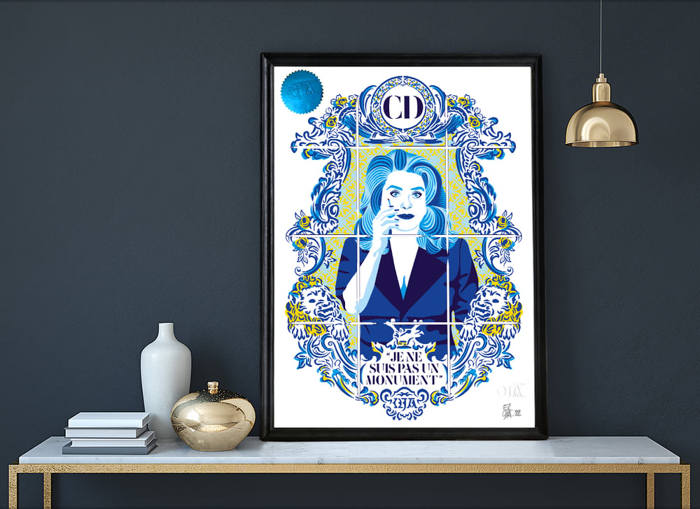 Catherine Deneuve — Art print - Ex-voto