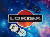 Image 2 of LOKISX 'Rising Sun' Sticker