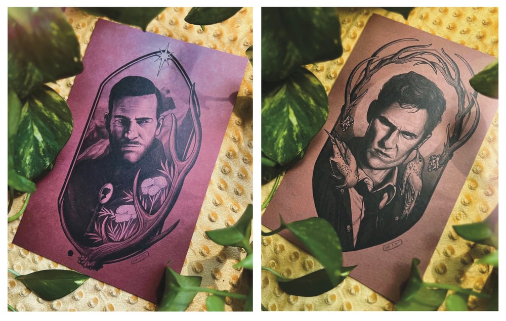 Image of RED DEAD REDEMPTION 2 & TRUE DETECTIVE ✤ Prints