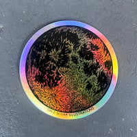 Holographic Moon Sticker