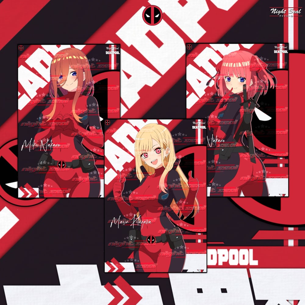 Image of DEAD POOL V.1 x WAIFUS