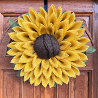 Image 1 of Sunflower Wreath