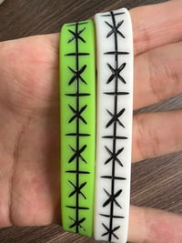 Image 2 of Glowing Stitches Wristbands 