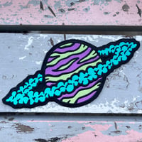 Saturn Backpatch Purple/Green Edition