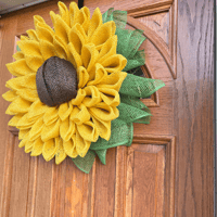 Image 2 of Sunflower Wreath