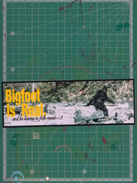 Image 3 of BIGFOOT IS REAL. STICKER