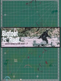 Image 2 of BIGFOOT IS REAL. STICKER