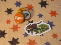 Image 3 of Sardine Cat - Stickers