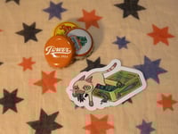 Image 5 of Sardine Cat - Stickers