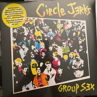 Image 1 of CIRCLE JERKS - "Group Sex" 40th Anniversary Edition LP (Red Vinyl)