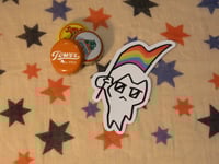 Image 2 of Fag Cat - Sticker