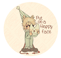Image 1 of Happy Face - Sticker