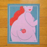 Rose Booty Print