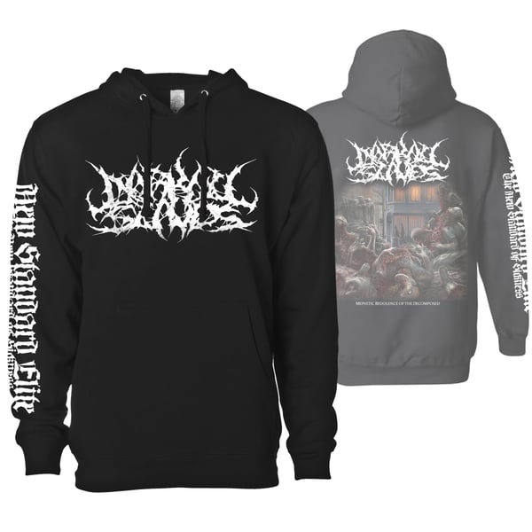 Image of DARKALL SLAVES "MEPHITIC REDOLENCE" HOODIE