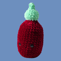 Red Jalapeño Sauce Plushie