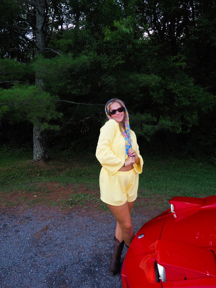 Image of Shorty Shorts - Yellow