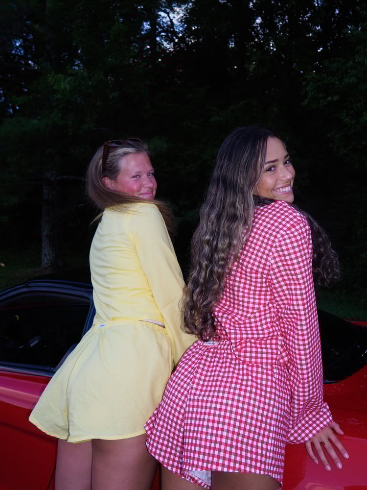 Image of Shorty Shorts - Red Gingham